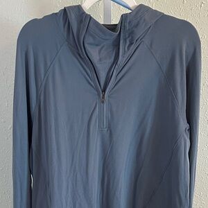 lululemon athletica Blue/Grey Long Sleeve Top